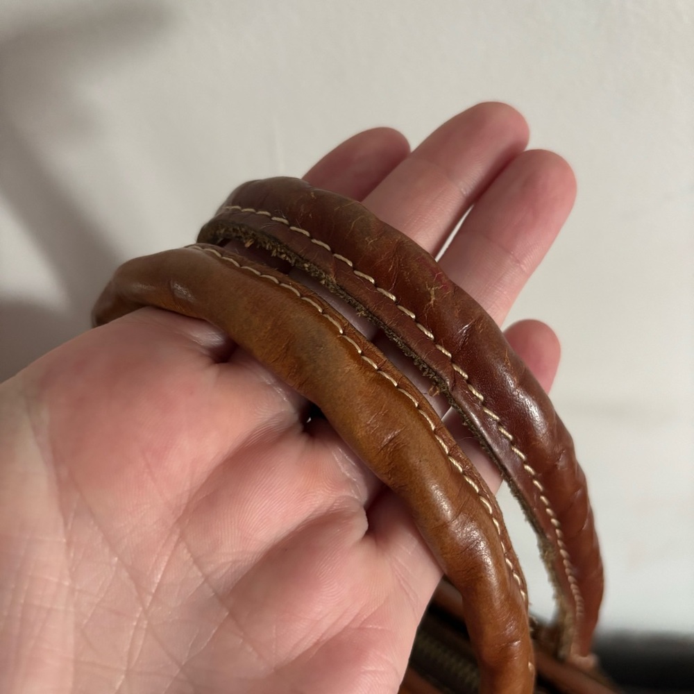 Patricia Nash Tooled Leather Satchel Crossbody Bag - Picture 7 of 12